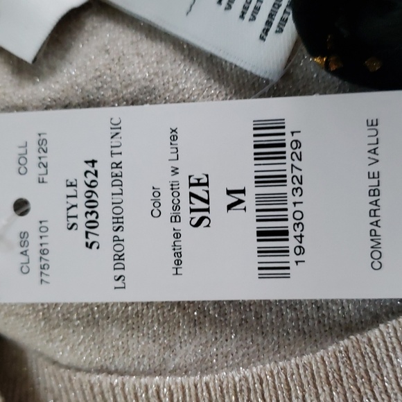 💥NWT Heather Sweater, Beautiful - Sz M - Picture 6 of 6